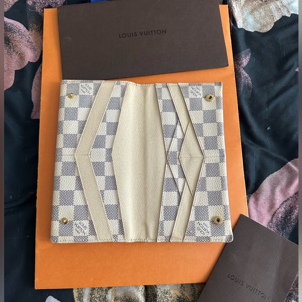 🎈SOLD🎈RARE Louis Vuitton Origami Wallet Damier Azur